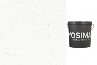 YOSIMA WEISS (WE 0) Lehm-Designputz, Grundfarbe , 20 kg
